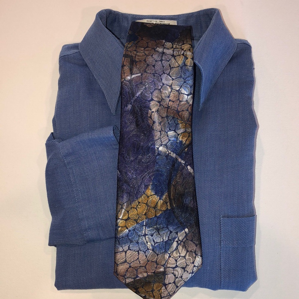 Dress up This Holiday!  Dress Shirt & Tie
